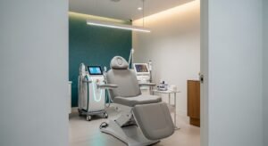 Modern lazer kliniği iç mekanı - Endolift